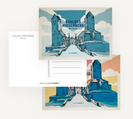 Karte Schloss Hirschberg