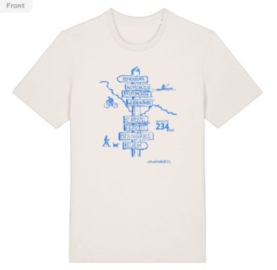 T-Shirt Unisex Vintage weiß